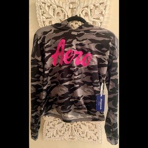 Aeropostale Sport Cropped Hoodie